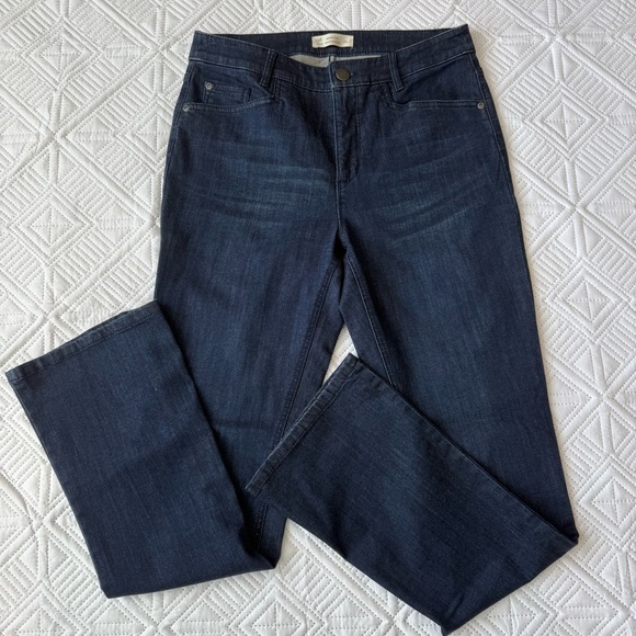 J. Jill Smooth Fit Barely Boot Cut Jeans Size 6 - Picture 1 of 10